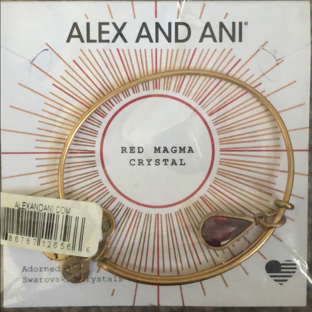 Red Magma Crystal - Alex and Ani